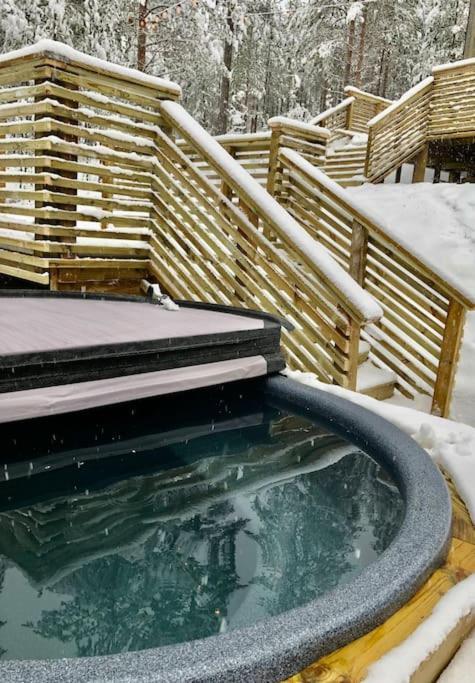 Tretoppen - Ny Moderne Hytte, Unike Finnskogen Torsby Luaran gambar