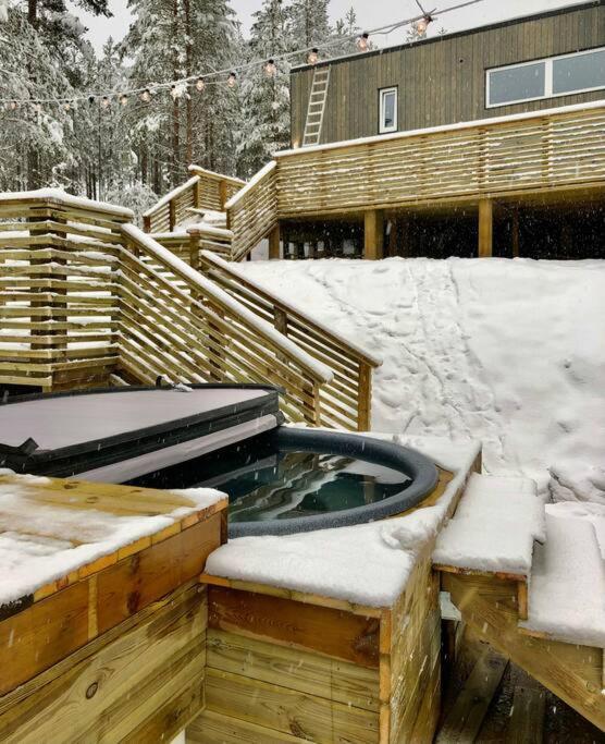 Tretoppen - Ny Moderne Hytte, Unike Finnskogen Torsby Luaran gambar