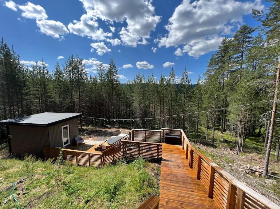 Tretoppen - Ny Moderne Hytte, Unike Finnskogen Torsby Luaran gambar