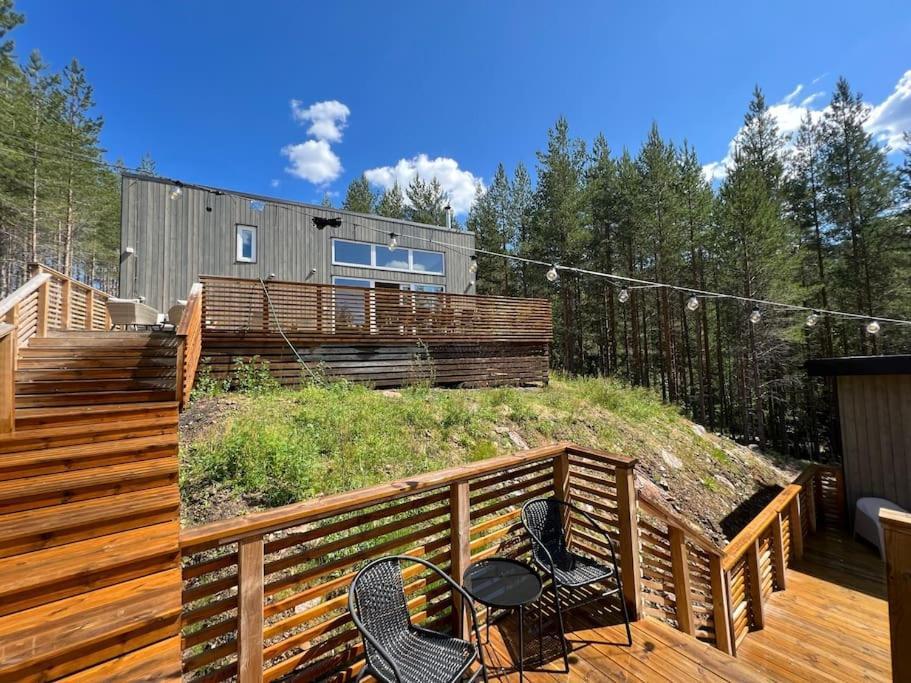 Tretoppen - Ny Moderne Hytte, Unike Finnskogen Torsby Luaran gambar