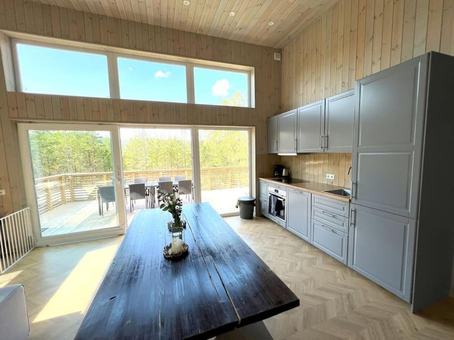 Tretoppen - Ny Moderne Hytte, Unike Finnskogen Torsby Luaran gambar