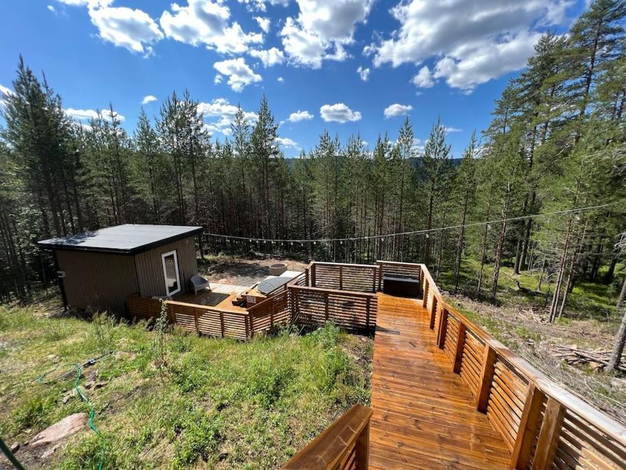 Tretoppen - Ny Moderne Hytte, Unike Finnskogen Torsby Luaran gambar