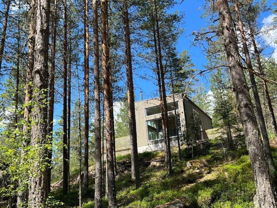 Tretoppen - Ny Moderne Hytte, Unike Finnskogen Torsby Luaran gambar