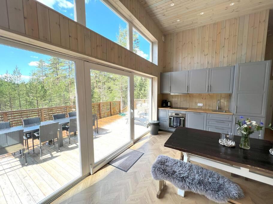 Tretoppen - Ny Moderne Hytte, Unike Finnskogen Torsby Luaran gambar