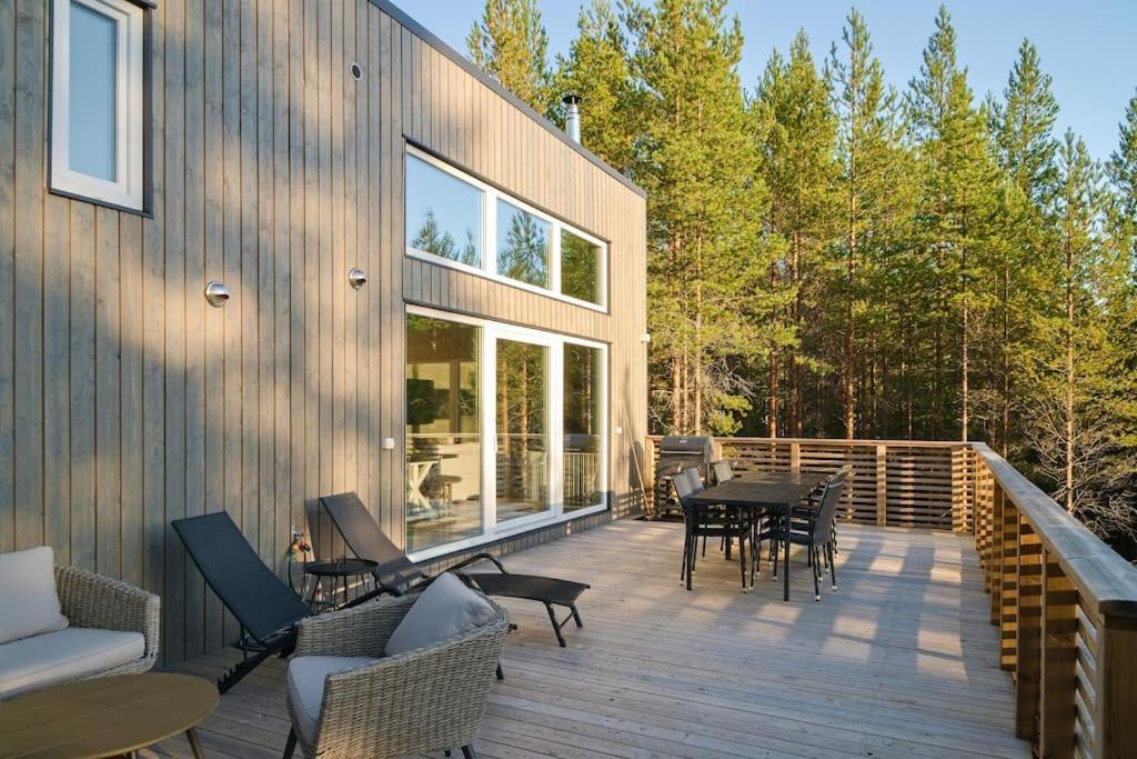 Tretoppen - Ny Moderne Hytte, Unike Finnskogen Torsby Luaran gambar